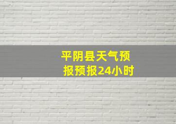 平阴县天气预报预报24小时