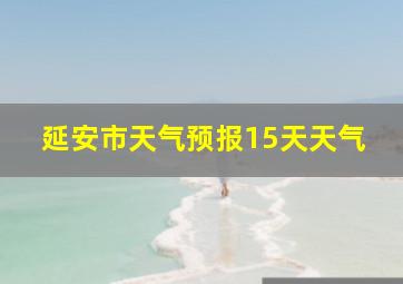 延安市天气预报15天天气