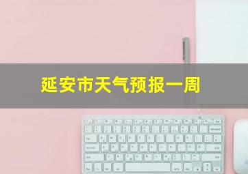 延安市天气预报一周