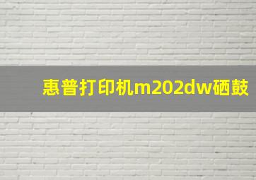 惠普打印机m202dw硒鼓