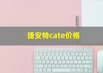 捷安特cate价格