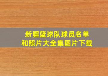 新疆篮球队球员名单和照片大全集图片下载