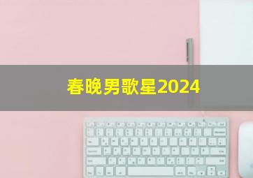 春晚男歌星2024