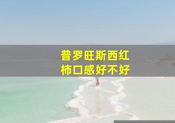 普罗旺斯西红柿口感好不好