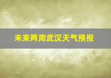 未来两周武汉天气预报