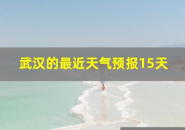 武汉的最近天气预报15天