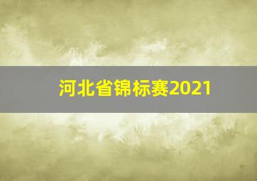 河北省锦标赛2021