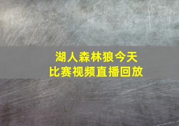 湖人森林狼今天比赛视频直播回放