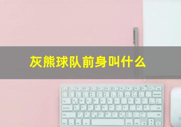 灰熊球队前身叫什么