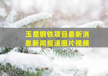 玉昆钢铁项目最新消息新闻报道图片视频