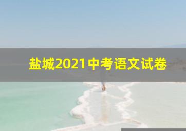 盐城2021中考语文试卷