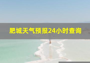 肥城天气预报24小时查询