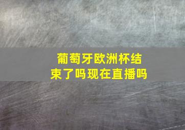 葡萄牙欧洲杯结束了吗现在直播吗