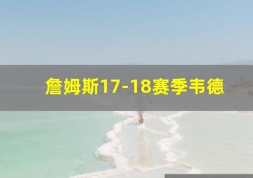 詹姆斯17-18赛季韦德