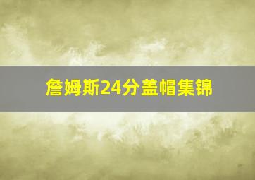 詹姆斯24分盖帽集锦