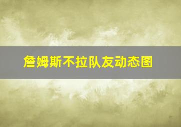 詹姆斯不拉队友动态图