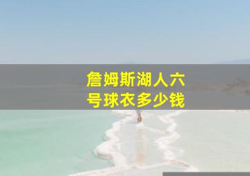 詹姆斯湖人六号球衣多少钱