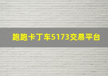 跑跑卡丁车5173交易平台