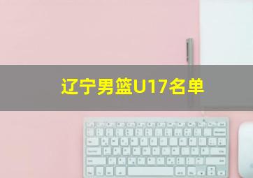 辽宁男篮U17名单