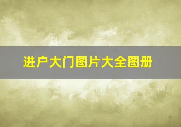 进户大门图片大全图册