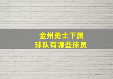 金州勇士下属球队有哪些球员