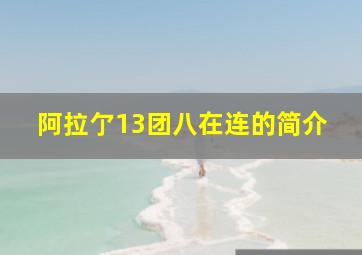 阿拉亇13团八在连的简介