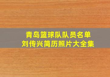 青岛篮球队队员名单刘传兴简历照片大全集