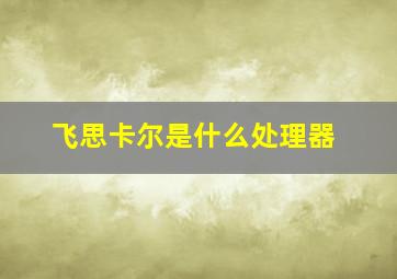 飞思卡尔是什么处理器