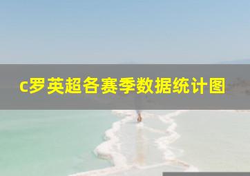 c罗英超各赛季数据统计图