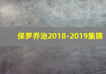 保罗乔治2018-2019集锦