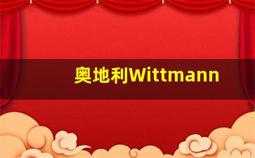 奥地利Wittmann