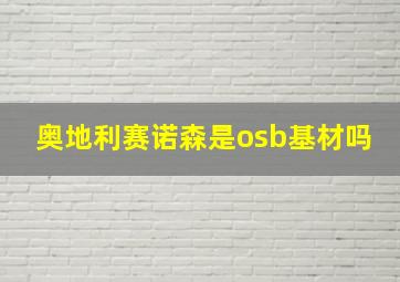 奥地利赛诺森是osb基材吗