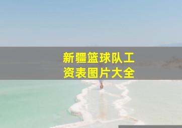 新疆篮球队工资表图片大全