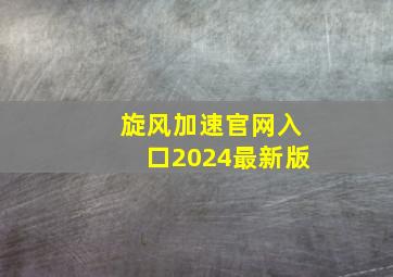 旋风加速官网入口2024最新版