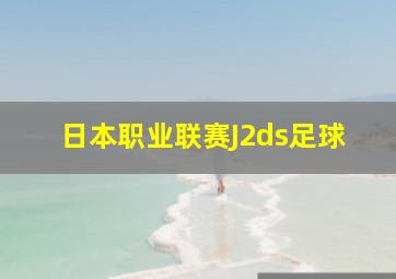 日本职业联赛J2ds足球