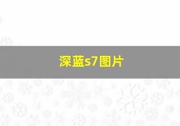 深蓝s7图片