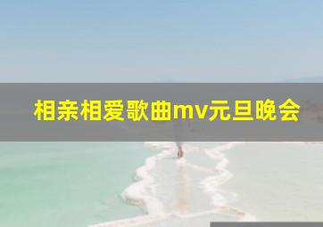 相亲相爱歌曲mv元旦晚会