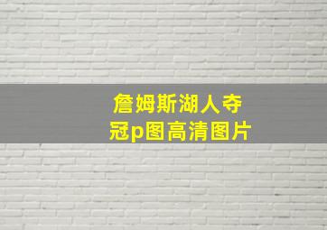 詹姆斯湖人夺冠p图高清图片