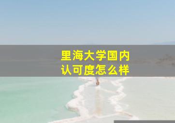 里海大学国内认可度怎么样